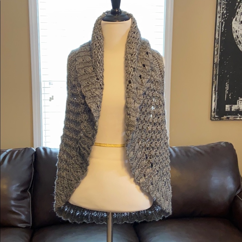 Gray vest